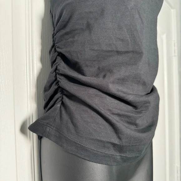 Anthropologie Maeve Black Square Neck Top NWT Size Medium - Picture 4 of 6